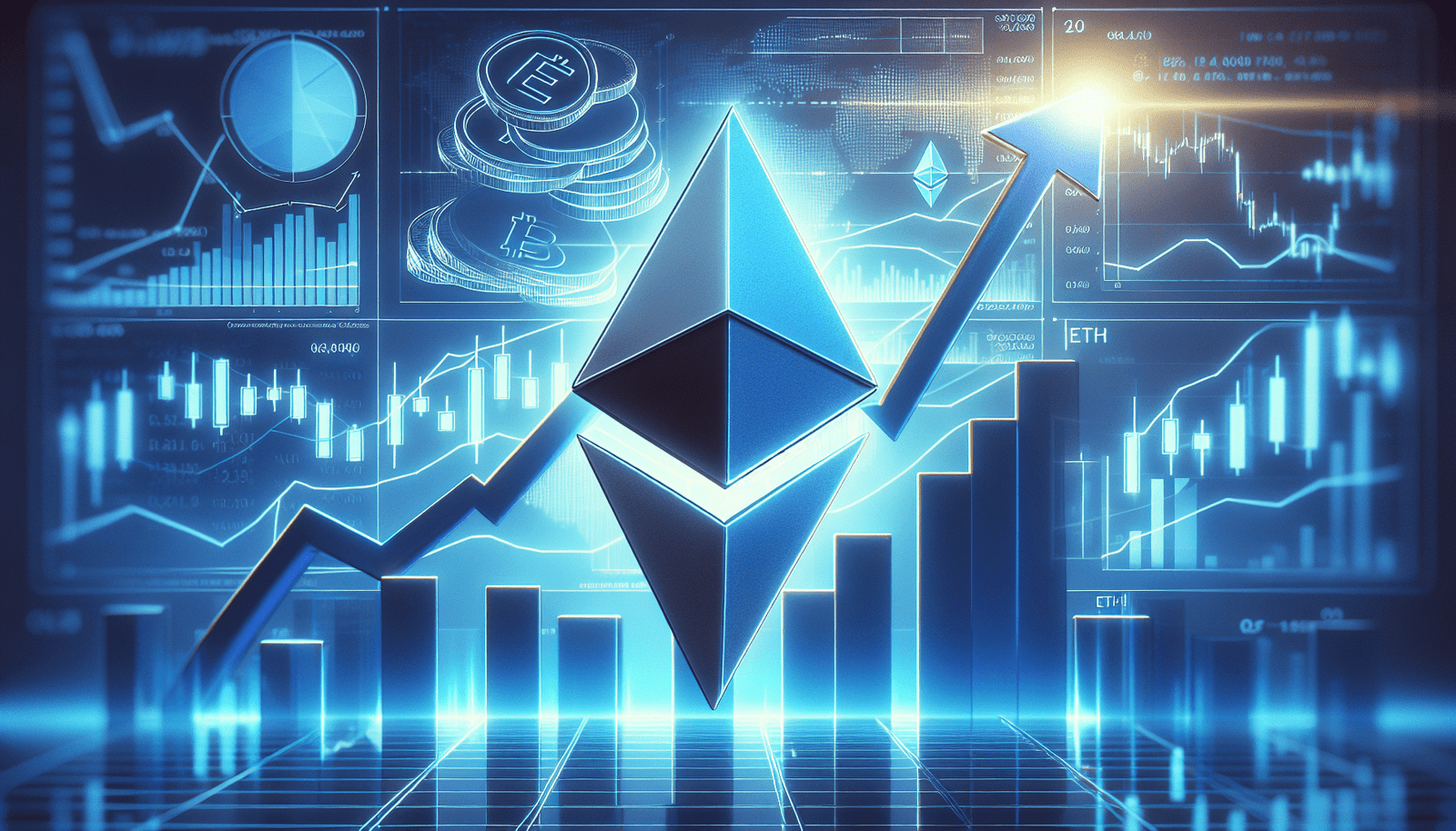 L’Ether atteint son plus haut niveau depuis deux mois